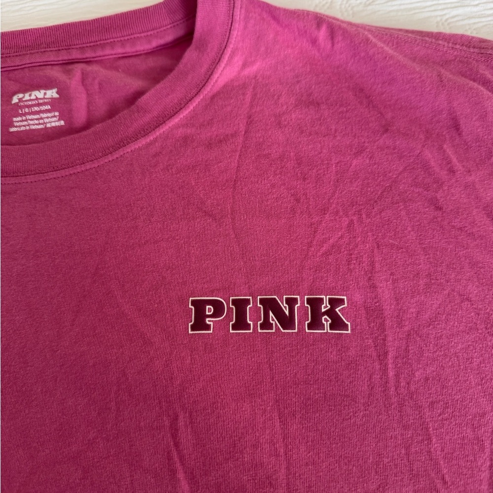 PINK Victoria's Secret Magenta Tee